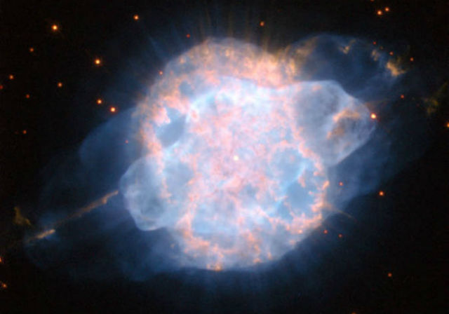 Hubble Space Telescope enigmatic cloud