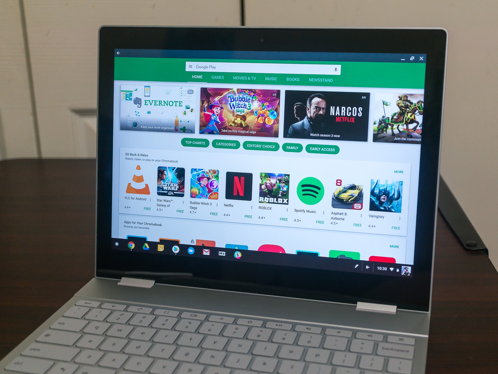 Chromebook moment tying comes to non-Google phones