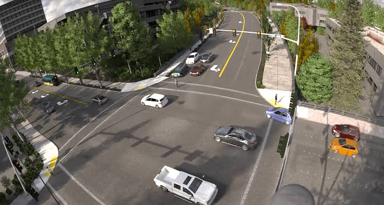 Bellevue evaluates technology to help improve hazardous crossing points
